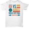 Usa women soccer team world championship cup t shirt camiseta champion camisa unisex T-Shirt