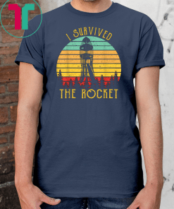 Vintage I Survived the Rocket Slide Gift T-Shirt