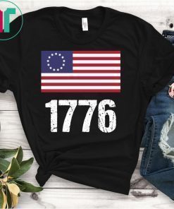 Vintage Retro Betsy Ross 1776 Distressed Flag T-Shirts
