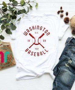 Washington Baseball distressed vintage retro t-shirt