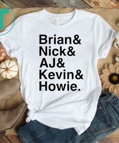 We All Love Backstreet Back Great Boys T-Shirt