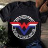 Woman veteran proud to have served wonder woman shirt