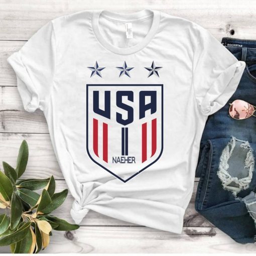 Women's National Soccer Team Gift TShirt USWNT naeher,Alex Morgan, Julie Ertz, Tobin Heath, Megan Rapinoe Classic TShirt