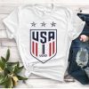 Women's National Soccer Team Shirt USWNT naeher,Alex Morgan, Julie Ertz, Tobin Heath, Megan Rapinoe. Unisex T-Shirts
