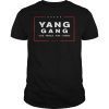 Yang Gang MATH Make America Think Harder 2020 T-Shirt