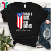 #rickyrenuncia Puerto Rico Politics Hashtag Ricky Renuncia T-Shirt Bandera Negra De Puerto Rico Shirt