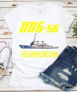 uss john mccain t shirt