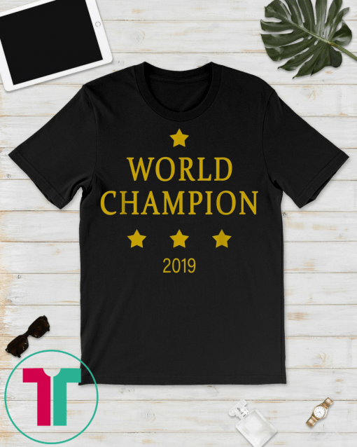 women's soccer US team win world champions 2019 T-shirt