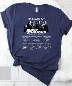 18 years of Fast and Furious Classic Tee Shirt