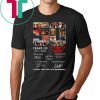 50 years of aerosmith 1970-2020 thank you for the memories signatures shirt