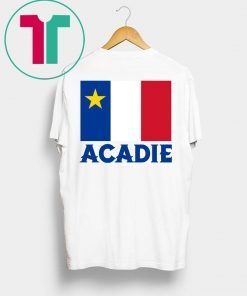 7 Year Old Mathieu’s Acadian Flag Acadie Shirt