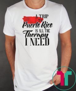 A trip to puerto rico all the therapy I need shirt