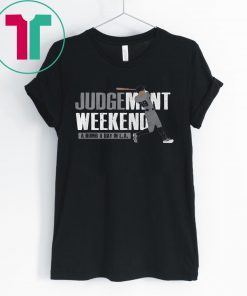 Aaron Judge Shirt - Judgement Weekend, New York, MLBPA