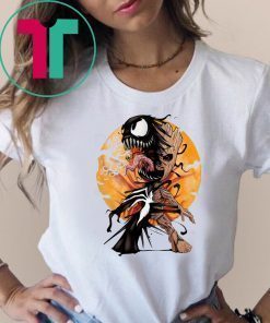 Baby Groot Venom moon Halloween Tee Shirt