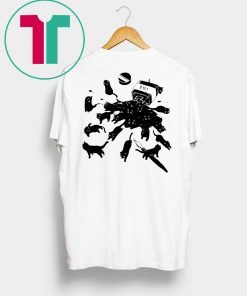 Black cat ink t-shirt for mens womens kids