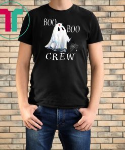 Boo Boo Crew Funny Halloween Ghost Nurse Costume TShirt