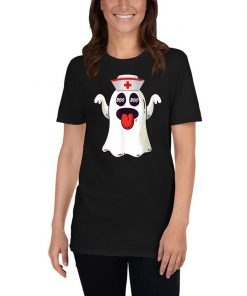 Boo Boo Nurse Ghost Funny Costume Gift T-Shirt