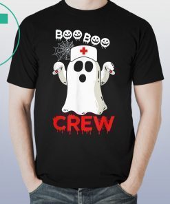 Boo boo Crew nurse ghost shirts halloween costume gift T-Shirts