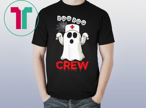 Boo boo Crew nurse ghost shirts halloween costume gift T-Shirts