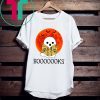 Booooks! Ghost Reading Books Halloween T-Shirt