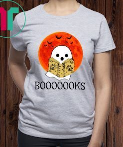 Booooks! Ghost Reading Books Halloween T-Shirt