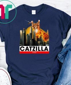 CATZILLA Kitty Cat lovers to Halloween T-Shirt