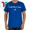 Original Call Me Coco Cori Gauff Blue Shirt New Balance Shirt US Open Tee