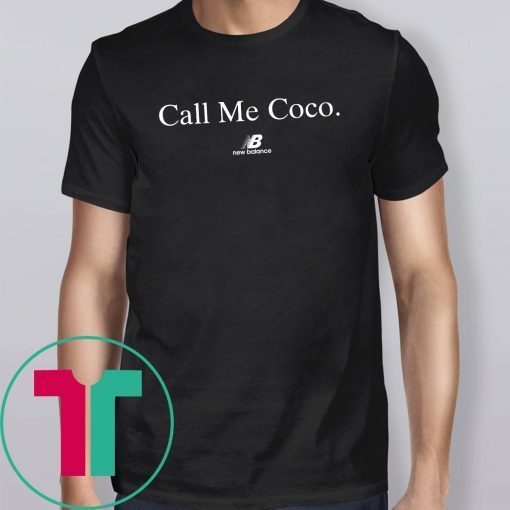 Call Me Coco New Balance Womens Tee Shirt