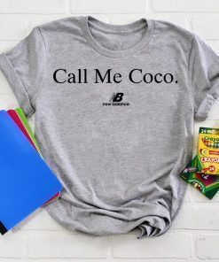 Call Me Coco New Balance 2019 Tee Shirt Coco Gauff
