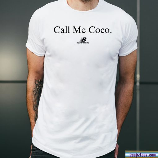 Call Me Coco New Balance Mens Tee Shirt