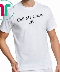 Call Me Coco Shirt Coco Gauff T-Shirt Cori Gauff Shirt