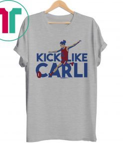 Carli Lloyd Shirt - Kick Like Carli, USWNTPA, Football