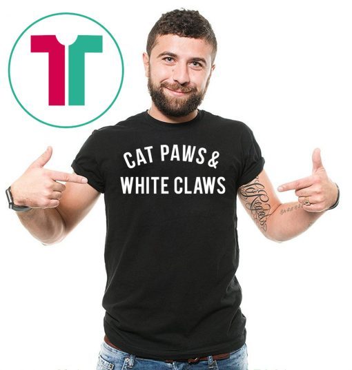 Cat Paws and White Claws Tee Shirt