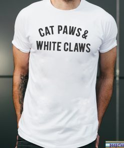 Cat Paws and White Claws Unisex T-Shirt