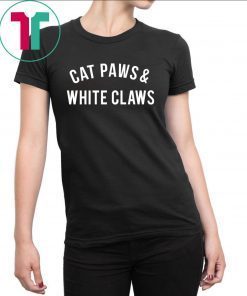 Cat Paws and White Claws Tee Shirt