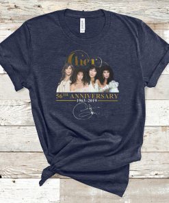 Cher 56th anniversary 1963-2019 signature shirt