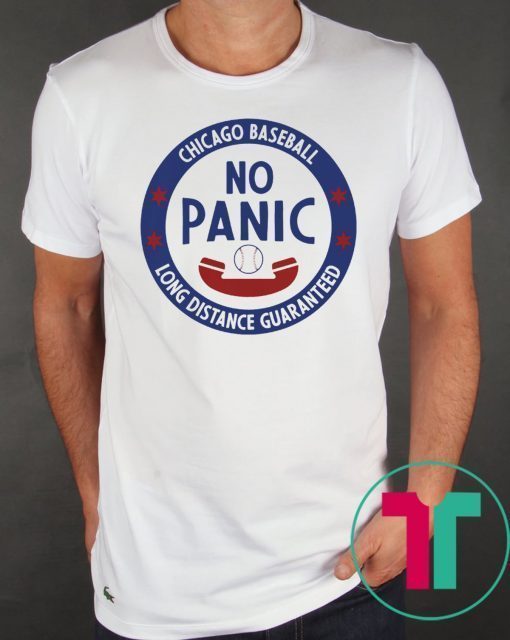 Chicago No Panic Phone Shirt Ian Happ MLBPA Shirt