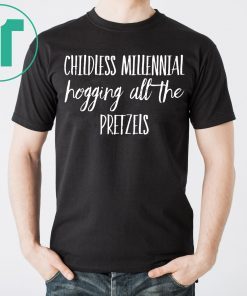 Childless Millennial Hogging All Pretzels Theme Park Unisex T-Shirt