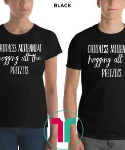Childless Millennial Hogging All Pretzels Theme Park Unisex T-Shirt
