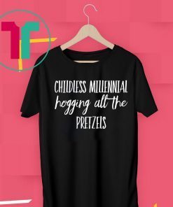 Childless Millennial Hogging All Pretzels Theme Park Unisex T-Shirt