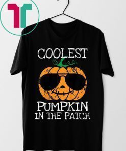 Coolest Pumpkin In The Patch Halloween Costume Shirt