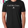 Cori Gauff Shirt Call Me Coco Shirt Coco Gauff T-Shirt