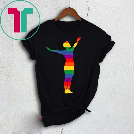 Megan Rapinoe Soccer LGBT Flag of the USA Pride T-Shirt