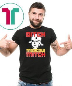 DITCH MOSCOW MITCH Senator McConnell Anti Turtle Face Meme T-Shirts