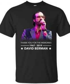 David Berman Silver Jews Thank You For The Memories T-ShirtDavid Berman Silver Jews Thank You For The Memories T-Shirt