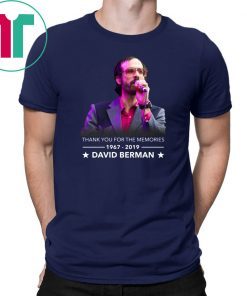 David Berman Silver Jews Thank You For The Memories T-Shirt