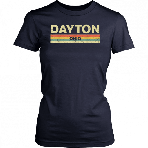 Dayton Ohio Shirt. Vintage Retro 70s 80s T-Shirt