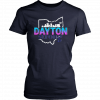 Dayton Ohio State Strong Flag Retro Gift T-Shirt