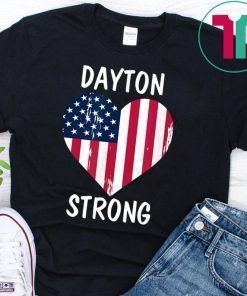 Dayton Strong Dayton Ohio Heart Shirt