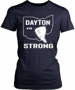 Dayton Strong Ohio 419 State Tornado T-Shirt